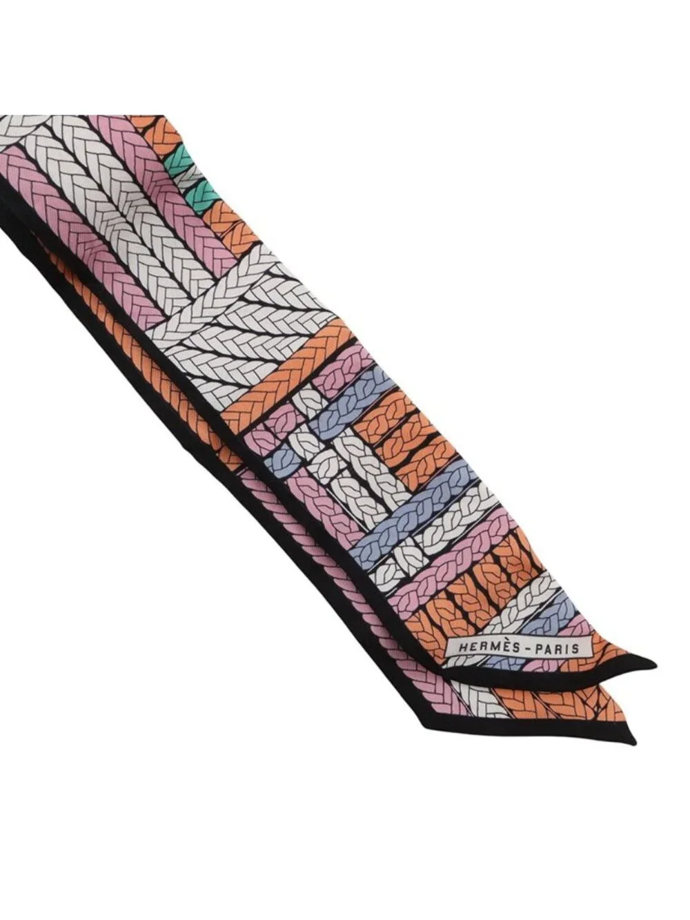 Hermes Scarf Twill Tresses Silk